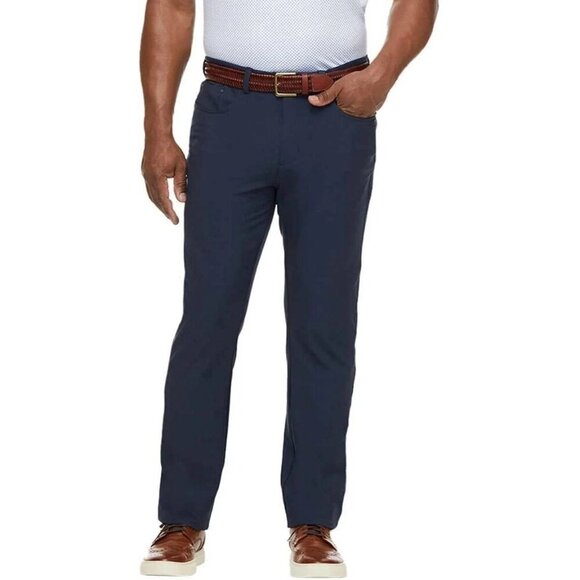 NEW Greg Norman Men's Size 30x30 Blue Stretch Performance Pants - Picture 1 of 7